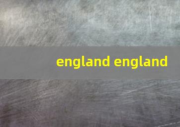 england england